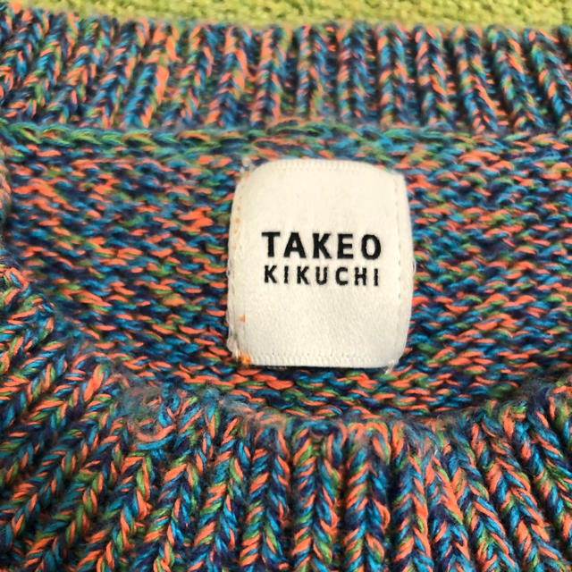 TAKEO KIKUCHI(タケオキクチ)のタケオキクチ カラフルニット メンズのトップス(ニット/セーター)の商品写真