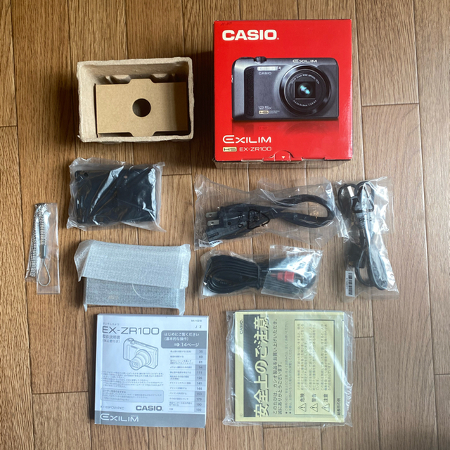 CASIO - カシオ デジタルカメラ デジカメ EXILIM EX-ZR100 BK 送料無料の通販 by linars115's shop
