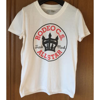 ロデオクラウンズ(RODEO CROWNS)のロデオRODEOロゴプリントTシャツ(Tシャツ(半袖/袖なし))