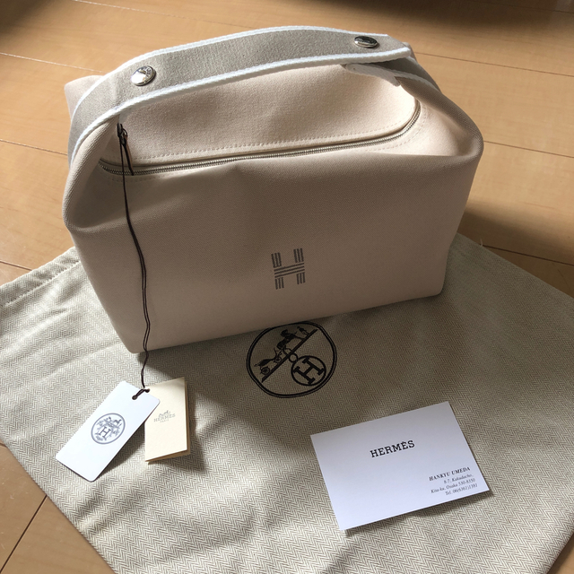 新品最新作 Hermes - HERMES エルメス ポーチ ブリッドアブラック GMの