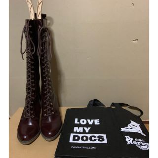 ドクターマーチン(Dr.Martens)のドクターマーチン  ロングブーツ　20ホール ピンヒール ハイヒール (ブーツ)