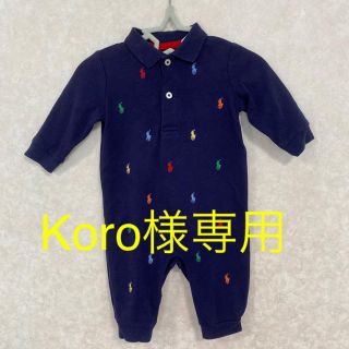 ラルフローレン(Ralph Lauren)の【値下げ！！】ラルフローレン　ロンパース　70(ロンパース)