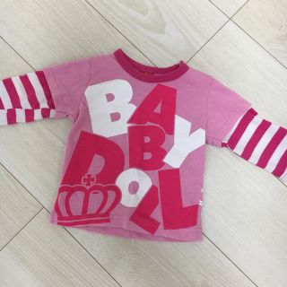 ベビードール(BABYDOLL)のベビードール　ロンT 長袖　80(Ｔシャツ)