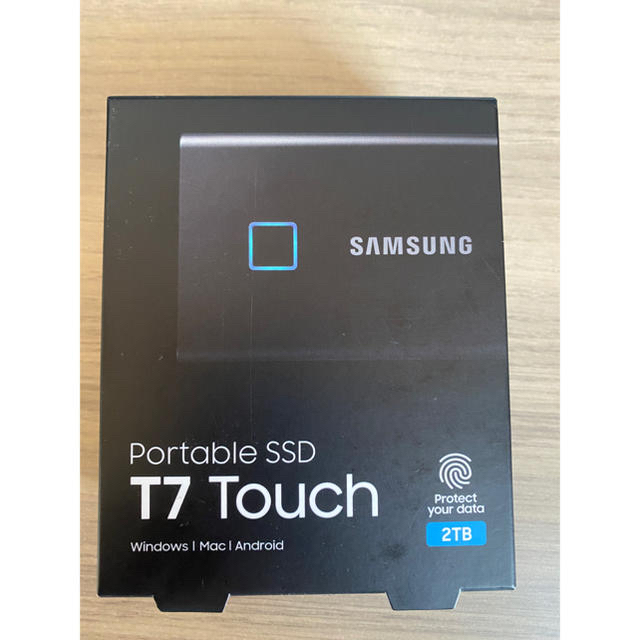 週末限定価格 Samsung T7 Touch 2TB 外付けSSD