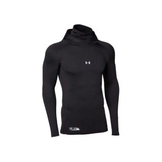 アンダーアーマー(UNDER ARMOUR)のアンダーアーマー 長袖 フーディーシャツ M 黒 ブラック 新品 野球(ウェア)