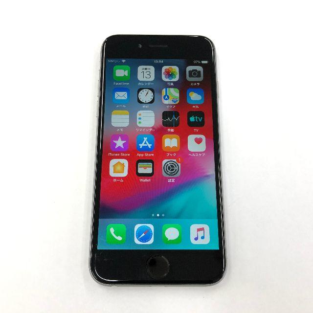 Apple(アップル)のsoftbank iPhone6 16GB グレイ スマホ/家電/カメラのスマートフォン/携帯電話(スマートフォン本体)の商品写真