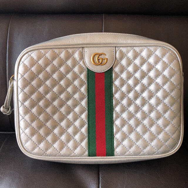 Gucci(グッチ)のグッチ　レザーショルダーバッグ レディースのバッグ(ショルダーバッグ)の商品写真