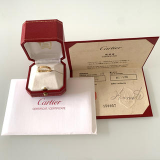 カルティエ(Cartier)のカルティエ　ラニエール　YG(リング(指輪))