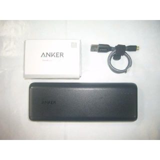 「ANKER パワーコア 20100」+「USB⇔Micro USBケーブル」(バッテリー/充電器)