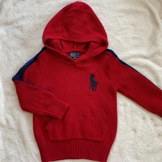 ポロラルフローレン(POLO RALPH LAUREN)のRalph Lauren 長袖　ニットパーカー　110(その他)