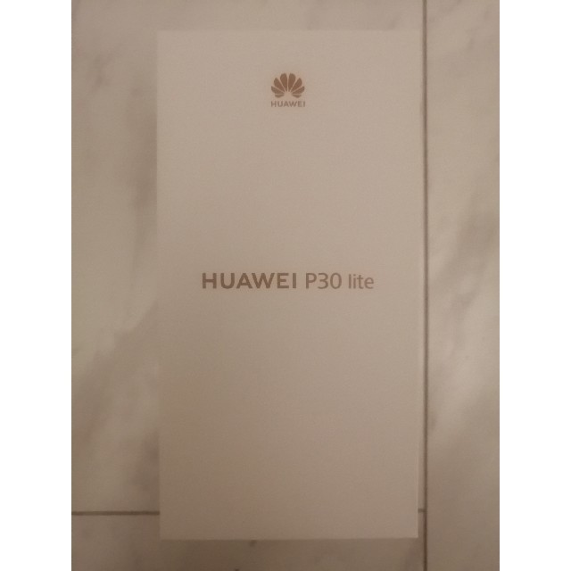 未使用品 Huawei P30 lite SIMフリー ピーコックブルー　本体