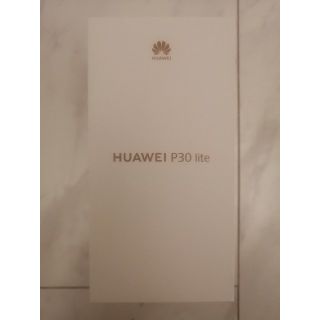 アンドロイド(ANDROID)の未使用品 Huawei P30 lite SIMフリー ピーコックブルー　本体(スマートフォン本体)