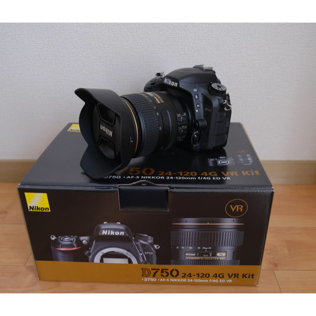 独特な Nikon - 【美品】Nikon D750 24-120 VR レンズキット デジタル