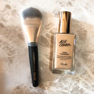 スリーシーイー(3ce)のCLIO KILLCOVER GLOW FOUNDATION 3.5 バニラ(ファンデーション)