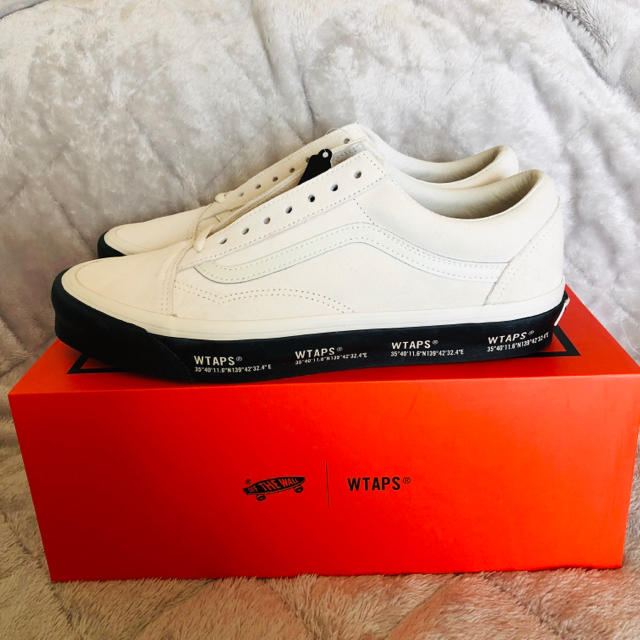 WTAPS × VANS OG OLD SKOOL LX WHITE 送料無料✨