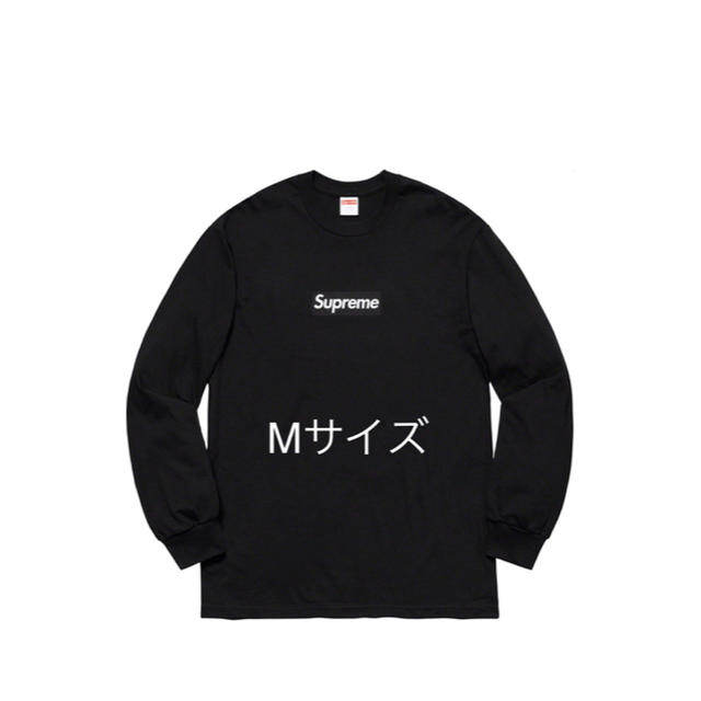 ボックスSupreme Box Logo L/S Tee Black M