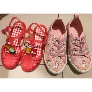 ディズニー(Disney)のZARA kids&H&M ザラキッズ スニーカー&サンダル ディズニー(スニーカー)