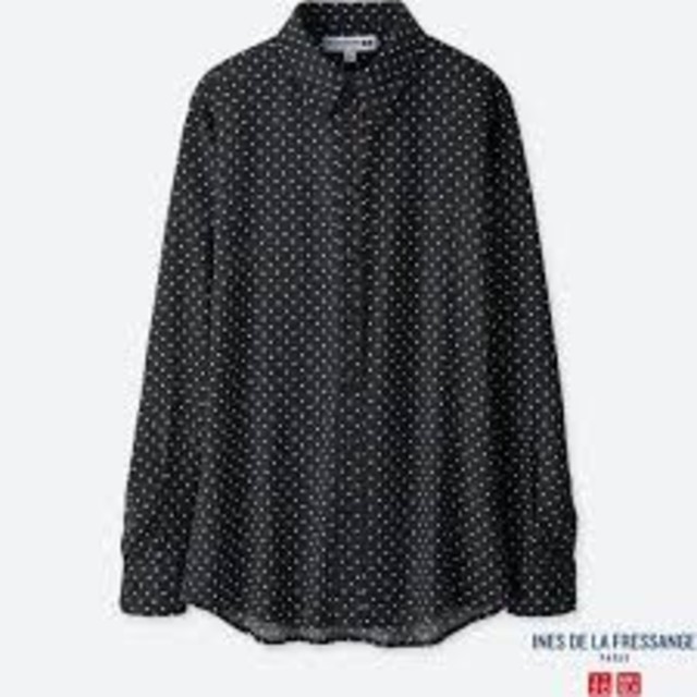 UNIQLO(ユニクロ)のドットブラウス　イネス レディースのトップス(シャツ/ブラウス(長袖/七分))の商品写真