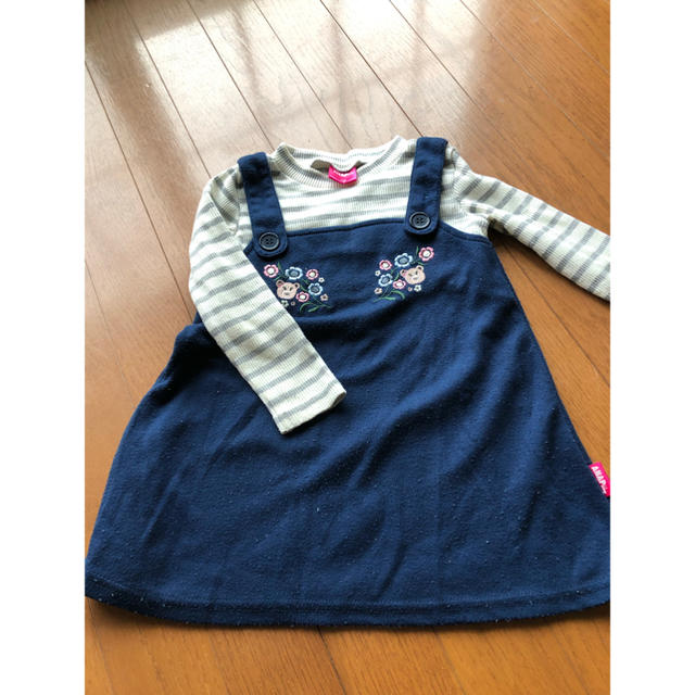 ANAP(アナップ)の子供服女の子　ANAPway 100cm ワンピ キッズ/ベビー/マタニティのキッズ服女の子用(90cm~)(ワンピース)の商品写真