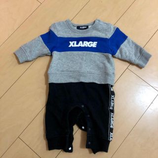 エクストララージ(XLARGE)のXLARGE KIDS サイドラインカバーオール　スウェット(カバーオール)