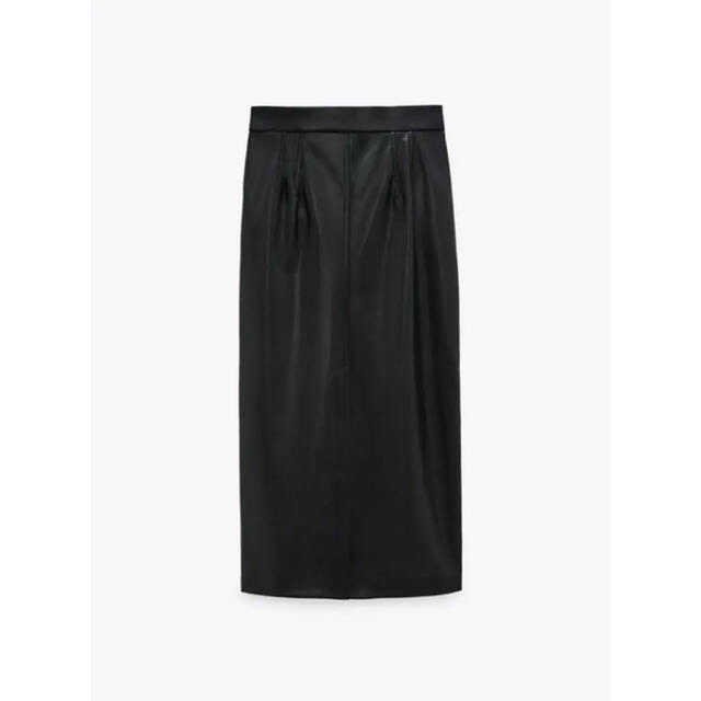 ZARA(ザラ)のZARA レザー風スカート XS レディースのスカート(ロングスカート)の商品写真