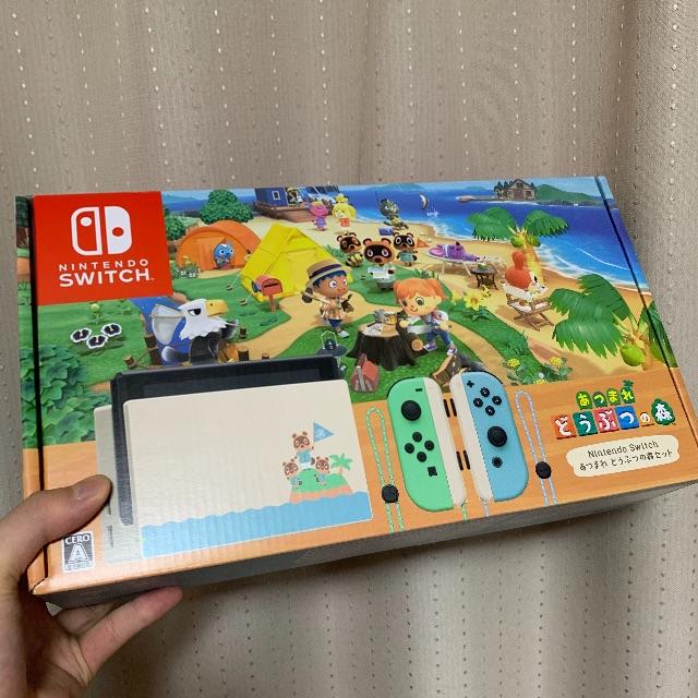 Nintendo Switch - ニンテンドースイッチ　あつ森セット　備品付き