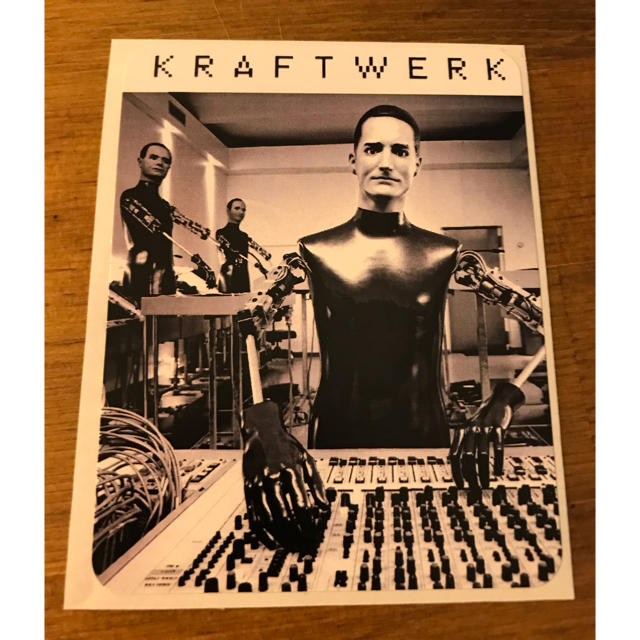 kraftwerk ステッカー エンタメ/ホビーのタレントグッズ(ミュージシャン)の商品写真