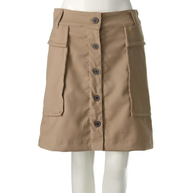FLORENT(フローレント)のFLORENT（フローレント）　マイクロダブルクロススカート 　新品タグ付き レディースのスカート(ひざ丈スカート)の商品写真
