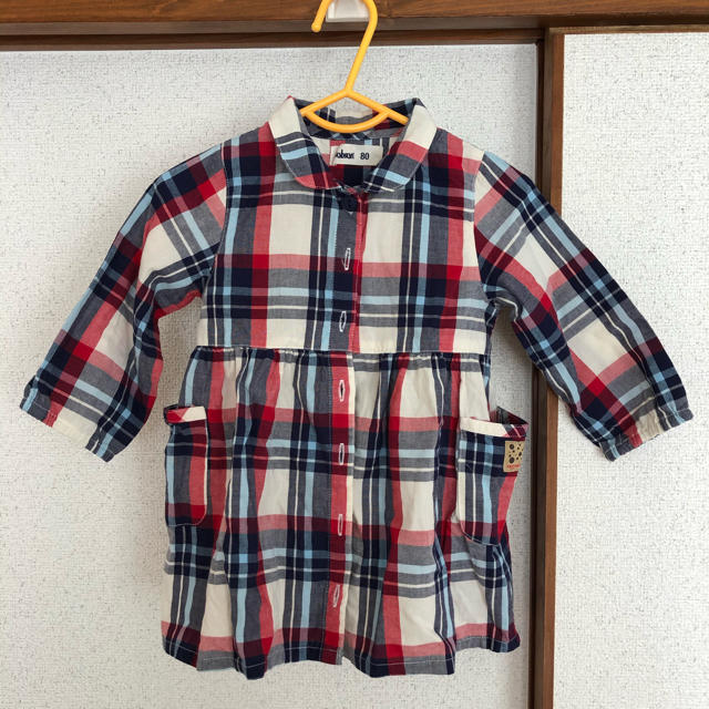 BOBSON(ボブソン)のBobson チェックシャツ 80 キッズ/ベビー/マタニティのベビー服(~85cm)(シャツ/カットソー)の商品写真