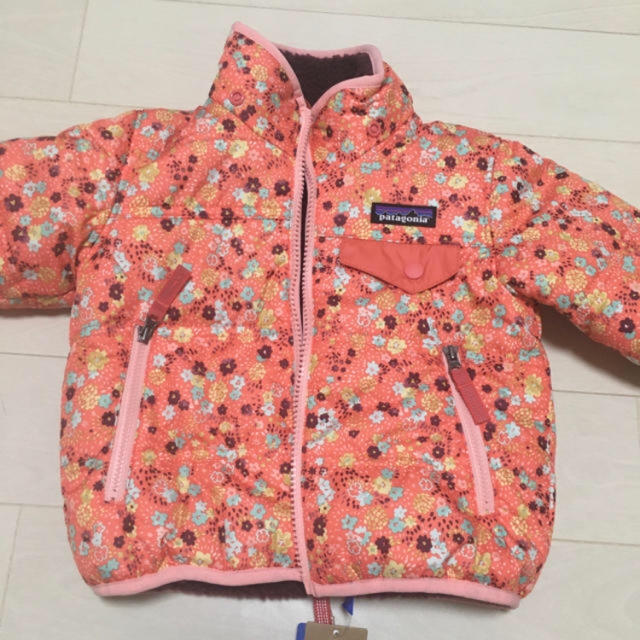 patagonia(パタゴニア)のパタゴニア　Patagonia ボアジャンパー　リバーシブル キッズ/ベビー/マタニティのキッズ服女の子用(90cm~)(ジャケット/上着)の商品写真