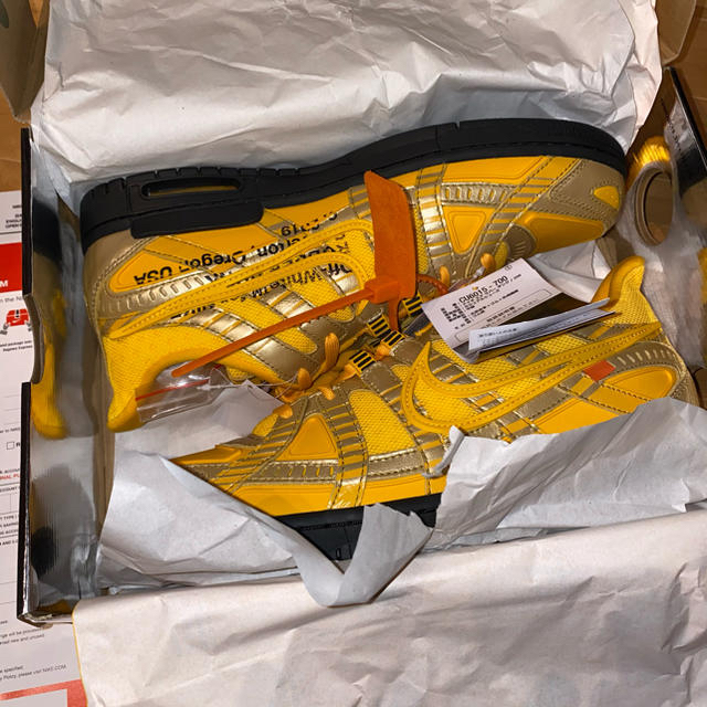 Off-White NIKE RUBBER /DUNK GOLD ダンク