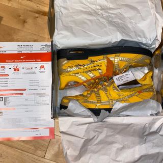 ナイキ(NIKE)のOff-White NIKE RUBBER /DUNK GOLD ダンク (スニーカー)