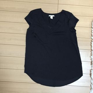 エイチアンドエム(H&M)の✨H&M✨黒✨未使用✨ブラウス(シャツ/ブラウス(半袖/袖なし))