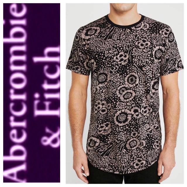 Abercrombie&Fitch(アバクロンビーアンドフィッチ)の◎XS◎新品正規品◎アバクロ◎UネックTシャツ◎送料込 メンズのトップス(Tシャツ/カットソー(半袖/袖なし))の商品写真