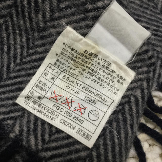 BURBERRY(バーバリー)のBurberry 膝掛け　ブランケット　中古品 インテリア/住まい/日用品の日用品/生活雑貨/旅行(日用品/生活雑貨)の商品写真