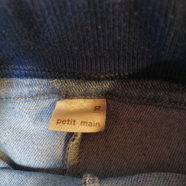 プティマイン♡フリルデニム キッズ/ベビー/マタニティのベビー服(~85cm)(パンツ)の商品写真