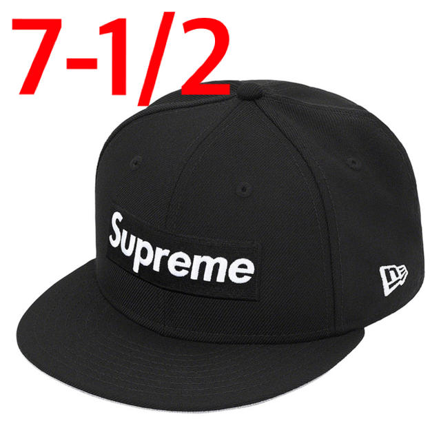 【7-1/2】Supreme Box Logo New Era ニューエラ 黒新品未使用購入場所