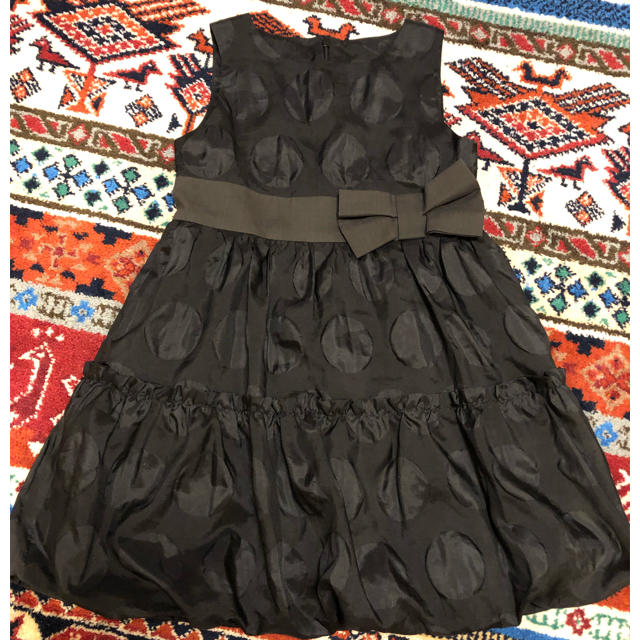 black dress キッズ/ベビー/マタニティのキッズ服女の子用(90cm~)(ドレス/フォーマル)の商品写真