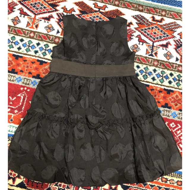 black dress キッズ/ベビー/マタニティのキッズ服女の子用(90cm~)(ドレス/フォーマル)の商品写真