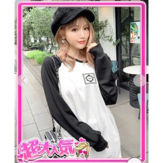 レディー(Rady)のrady♡新作ラグランロングＴシャツ新品タグ付き❣️(Tシャツ/カットソー(七分/長袖))