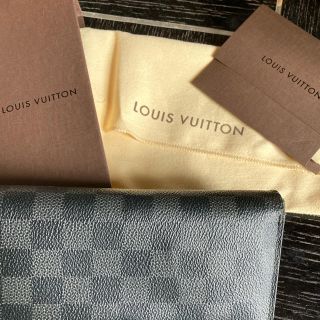 ルイヴィトン(LOUIS VUITTON)のルイヴィトン  長財布　ポルトフォイユブラザ ダミエグラフィット(長財布)