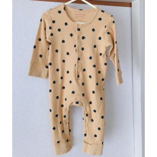 キャラメルベビー&チャイルド(Caramel baby&child )のTINYCOTTONS タイニーコットンズ リブロンパース 12m 80(ロンパース)