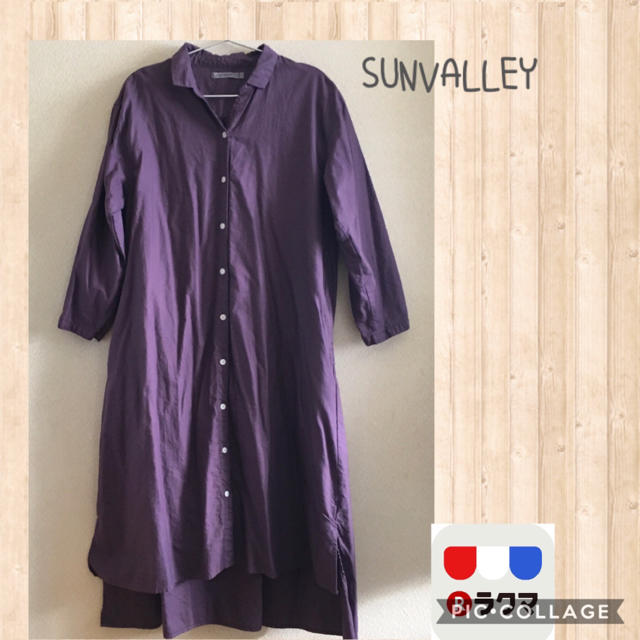 Sunvalley Sunvalley サンバレー シャツワンピースの通販 By Ako サンバレーならラクマ