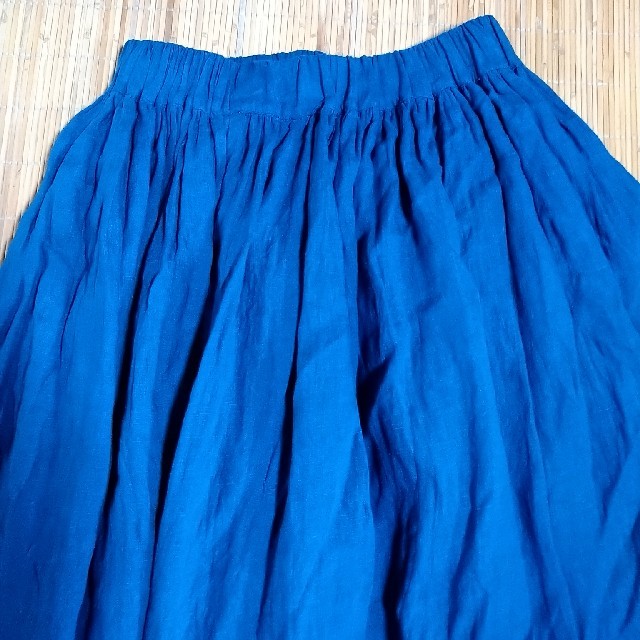 nest Robe(ネストローブ)の値下げしました【pongee】麻100％フレアースカート レディースのスカート(ロングスカート)の商品写真
