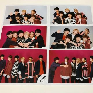 ジャニーズジュニア(ジャニーズJr.)のAぇ! group 公式写真 集合(アイドルグッズ)