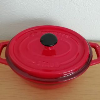 ストウブ(STAUB)のstaub　セラミック　オーバル　11cm 　レア(食器)