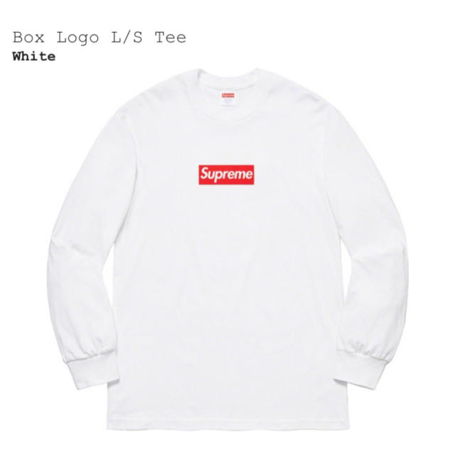 トップス新品未使用 supreme BOX LOGO L/S Tee  シュプリーム M