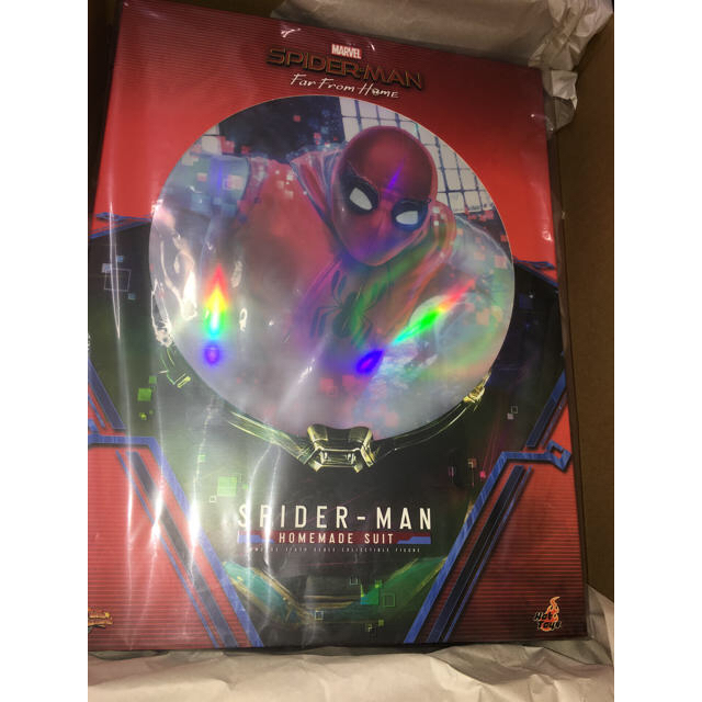 新品  ホットトイズ スパイダーマン  ファーフロムホーム ホームメイドスーツ版