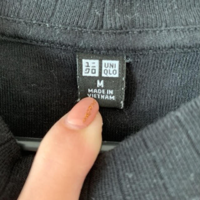 UNIQLO(ユニクロ)のユニクロ　リブTシャツ　5分丈 レディースのトップス(Tシャツ(長袖/七分))の商品写真