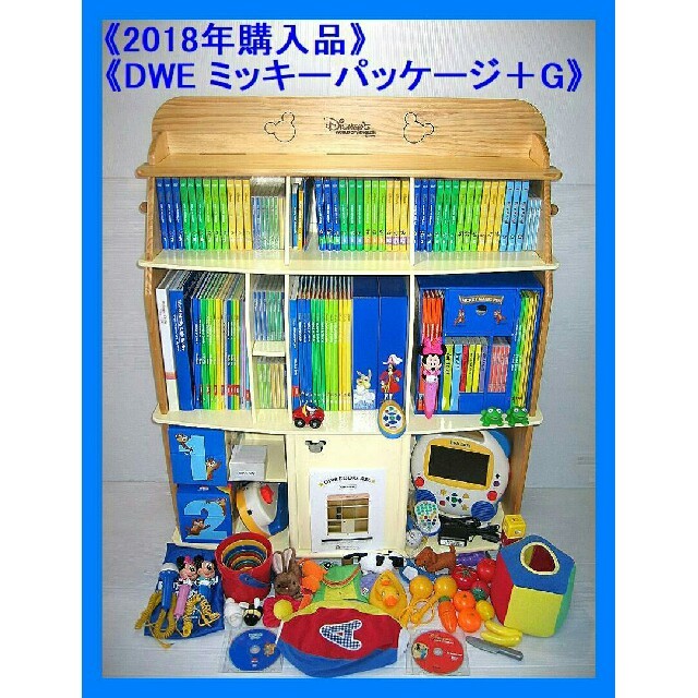 専用出品 2018年購入 DWE  新子役 ディズニー英語ミッキーパッケージ＋G